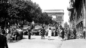 Die Befreiung von Paris, August 1944