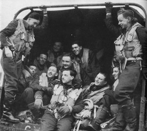 Die Männer und das Flugzeug, um 1940-1943