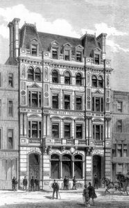 Die neuen Büros des Daily Telegraph, Fleet Street, London, 1882 von Unbekannt