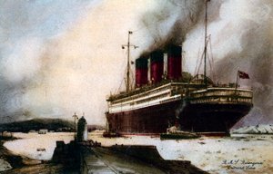 Das Ozeandampfer RMS Berengaria, 20. Jahrhundert