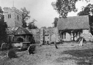 Die alte Kirche, Chingford, Essex, 1924-1926