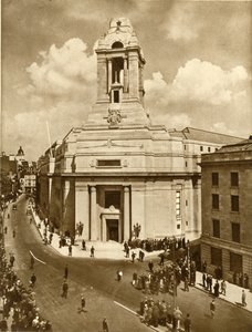 Eröffnung des Freimaurer-Friedensdenkmals, Great Queen Street, London, 19. Juli 1933, 1935