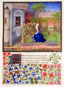 Die Gefangenen hören Emily im Garten singen, 1340-1341