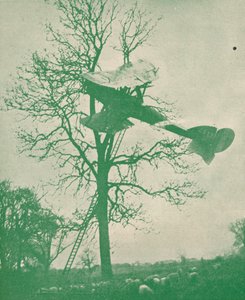 Die Risiken des Nachtfliegens, ca. 1918-1919 von Unbekannt