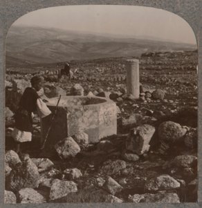 Die Ruinen von Tekoa, ca. 1900