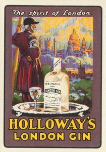 Der Geist von London - Holloways London Gin, ca. 1930er Jahre von Unbekannt
