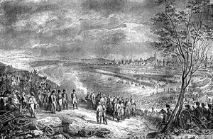 Die Kapitulation von Ulm, Deutschland, 20. Oktober 1805
