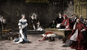 Der Prozess von Königin Katharina, 1529, 1905