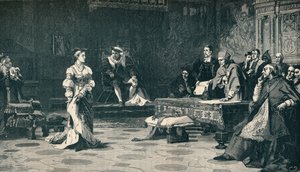 Der Prozess von Königin Katharina, 1529, 1905