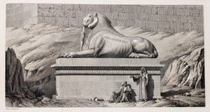 Theben: Karnak, Nahaufnahme von Unbekannt