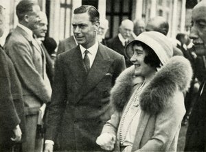 Ihre Majestäten auf der Royal Agricultural Show, Southampton, 1932, 1937