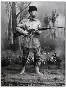Theodore Roosevelt, amerikanischer Soldat und Politiker, ca. 1898