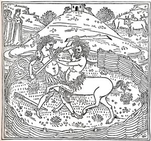 Theseus und der Zentaur, Plutarch: Vitae Parallelae