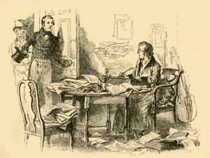 Sie fanden Schubert bei der Arbeit, 1907