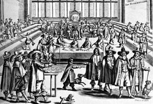 Dieses Haus ist zu vermieten, um 1650er Jahre