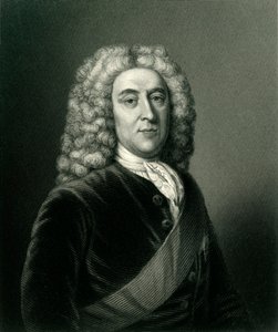 Thomas Holles Pelham, Herzog von Newcastle, K.G., um 1740, um 1884 von Unbekannt
