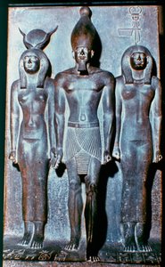Drei ägyptische Figuren, Ägypten, 2600 v. Chr.