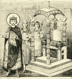 Thron der byzantinischen Kaiser, 1890