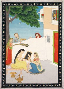 Toilette von Radha, um 1810-1820