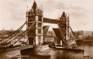 Tower Bridge, London, ca. 1910 von Unbekannt