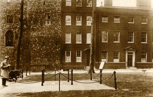 Tower of London. Der Schafottplatz, ca. 1910