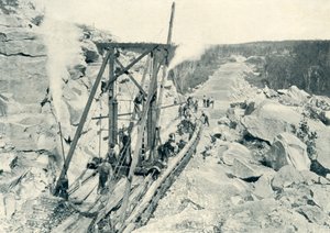 Gleisverlegungsmaschine, 1922