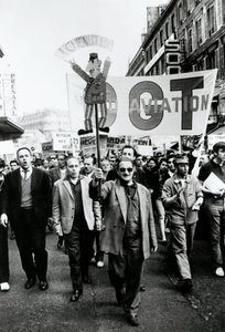 Gewerkschaftsmarsch, Paris, 1968 von Unbekannt