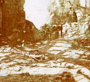 Schützengräben, Pervijze, Flandern, Belgien, um 1914-1918