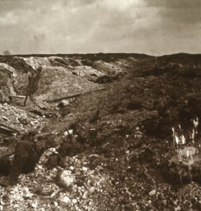 Schützengräben, Somme, Nordfrankreich, ca. 1914-1918
