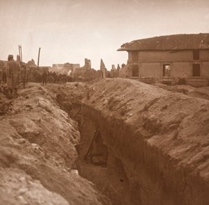 Schützengräben, ca. 1914-1918 von Unbekannt