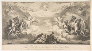 Triumph des Heiligen Ignatius und des Heiligen Franz Xaver, 17. Jahrhundert