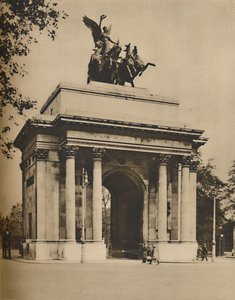 Triumphbogen von Hyde Park nach Constitution Hill versetzt, ca. 1935 von Unbekannt