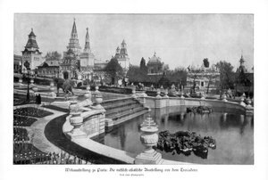 Trocadero, Pariser Weltausstellung, 1889 von Unbekannt