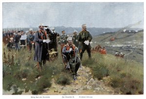 Zar Alexander II. von Russland und sein Stab, 1900