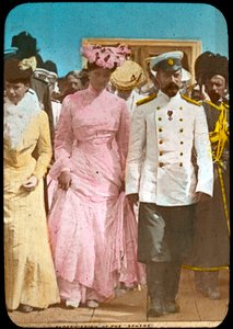 Zar Nikolaus II. von Russland und Zarin Alexandra, ca. 1894-ca. 1917 von Unbekannt