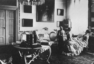 Zarewitsch Alexander und Großherzogin Maria Fjodorowna von Russland von Unbekannt