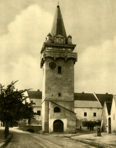 Türkenturm, Breitenbrunn, Burgenland, Österreich, ca. 1935