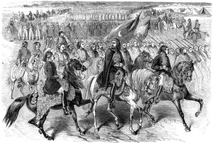 Türkische Truppen auf dem Marsch, Kamiesh, Balaklawa, Krim, 1854, 1882-1884