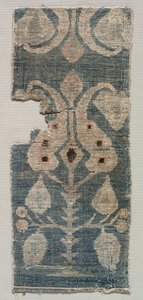 Zweiseitiges Teppichfragment, 1100er Jahre von Unbekannt