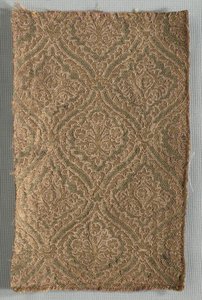 Zwei Brokatfragmente, späte 1500er Jahre