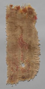 Zwei Fragmente eines großformatigen Rundels, 600er Jahre