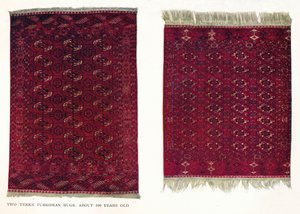 Zwei Tekke-Turkmenen-Teppiche, um 1800