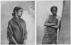 Typen von Frauen aus Ceylon von Unbekannt