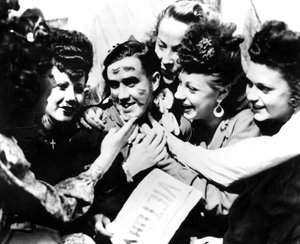 VE-Tag-Feiern, Paris, 8. Mai 1945 von Unbekannt