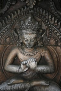 Vairochana, fünfter Buddha, Kathmandu, Nepal