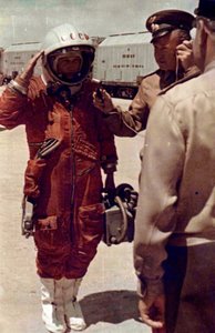 Valentina Tereshkova, russische Kosmonautin, Baikonur Kosmodrom, UdSSR, 16. Juni 1963 von Unbekannt