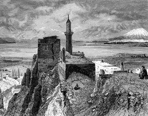Van-See und Festung, 19. Jahrhundert