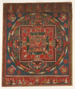 Vasudhara Mandala, datiert auf 1777 Samvat 897
