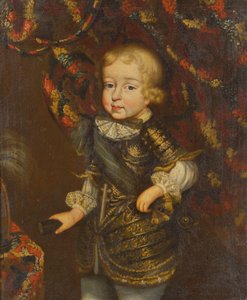 Viktor Amadeus I. 1587-1637, Herzog von Savoyen, als Kleinkind, 17. Jahrhundert von Unbekannt