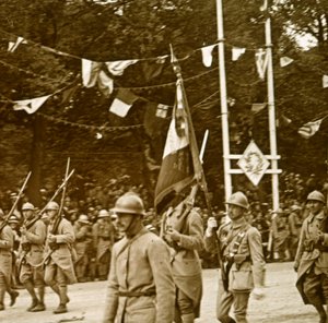 Siegesparade, 1918